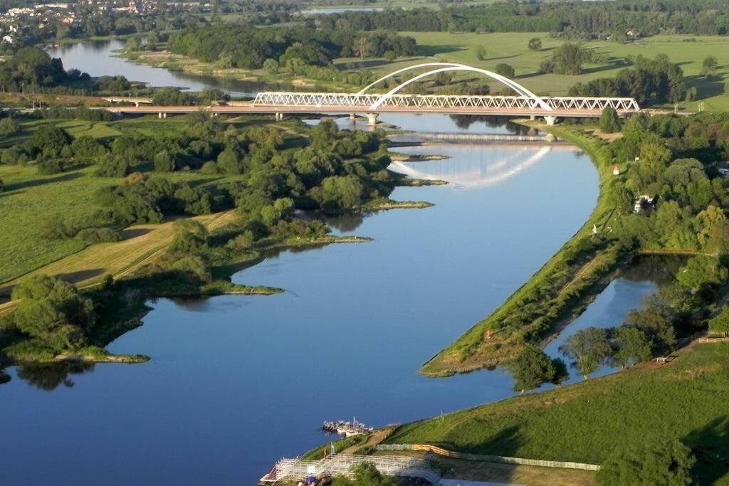 Ferienwohnung Mit Elbwiesenblick Wittenberg Zewnętrze zdjęcie